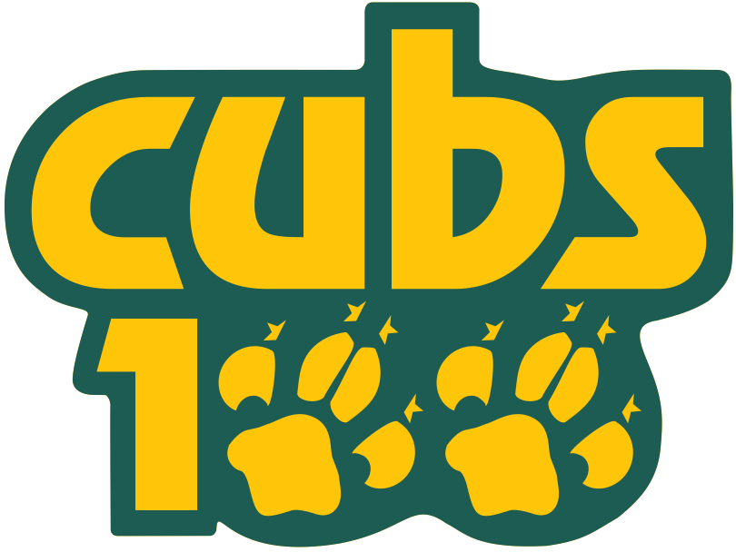 Cubs 100 logo