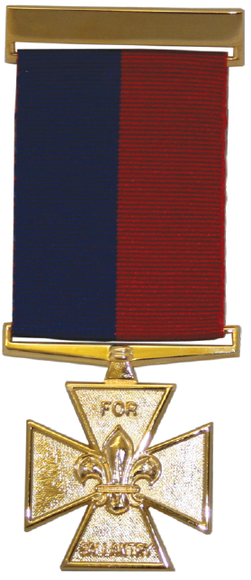 Scout Gallantry Medal; Gilt Cross